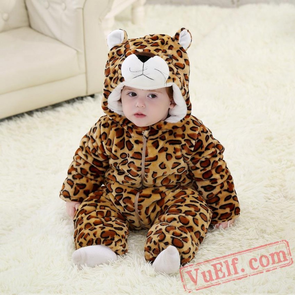 Baby Leopard Kigurumi Onesie Costumes for Sale