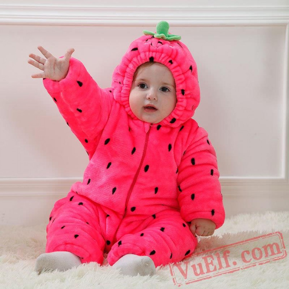 Baby Sunflower / Strawberry Kigurumi Onesie Costumes for Sale