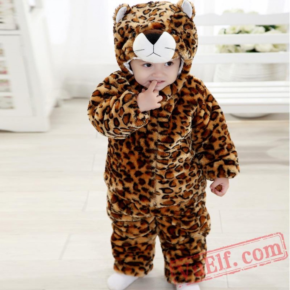 Baby Leopard Kigurumi Onesie Costumes for Sale