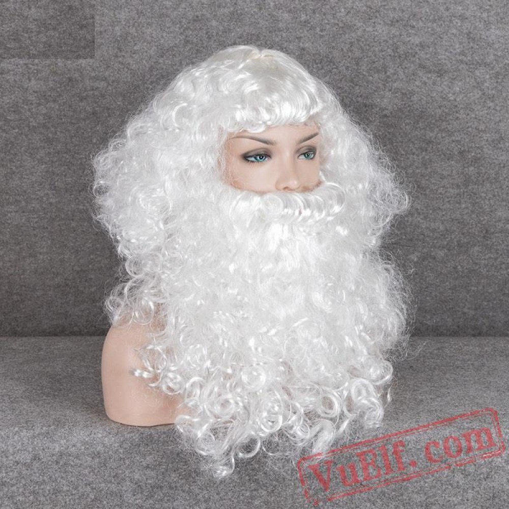 Santa Claus Cosplay Wigs for Women