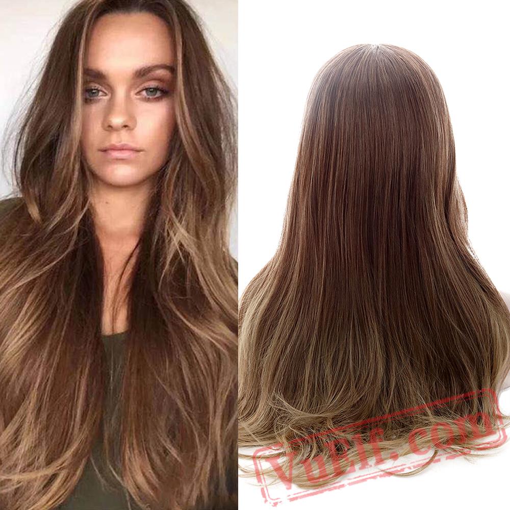 long wavy hair wig