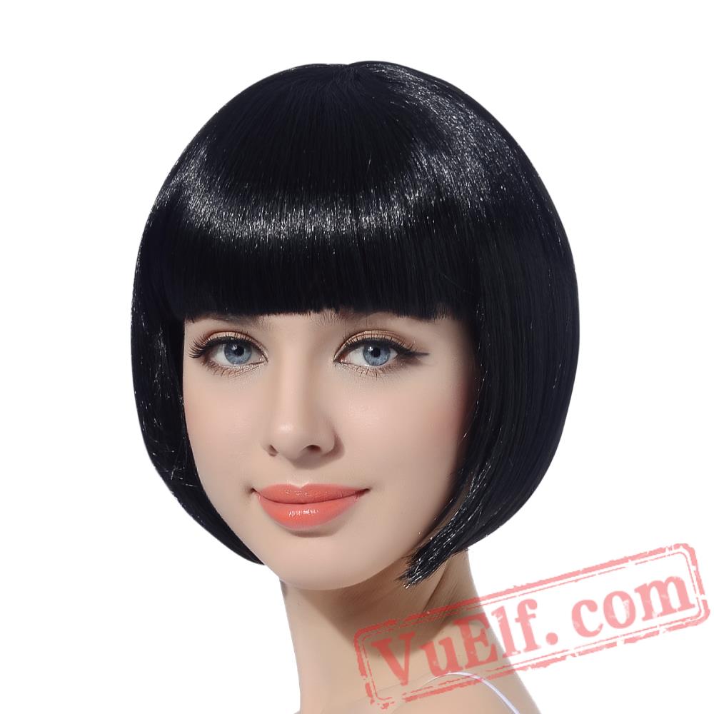 short halloween wigs