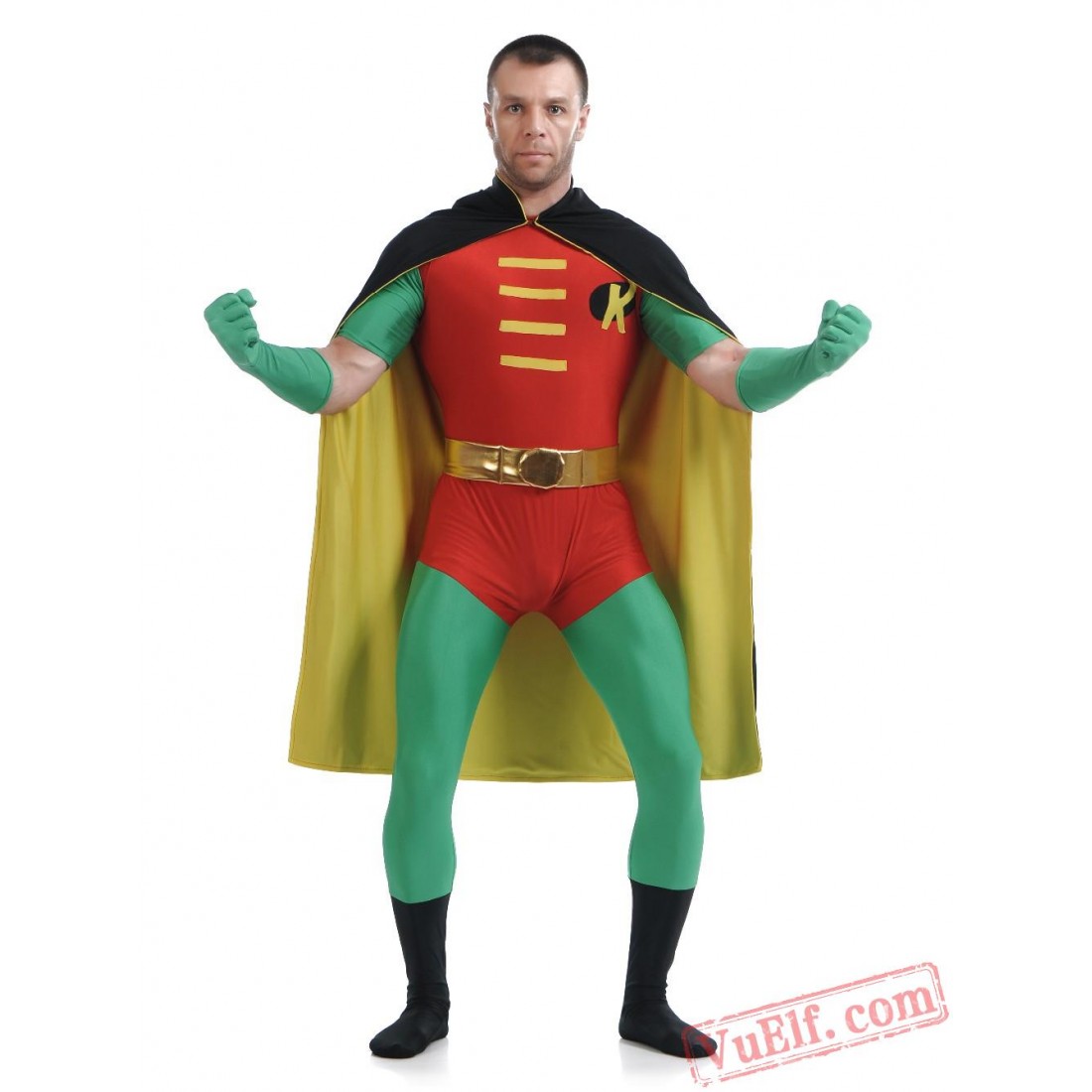 Robin Hood Costumes - Lycra Spandex Bodysuit 