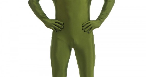 Army Green Full Body Suit  Full-body Lycra Spandex Unisex Zentai